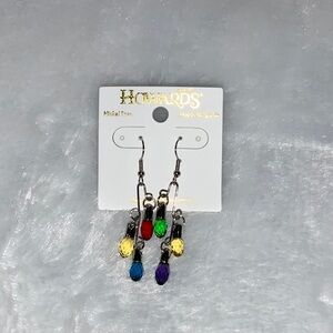 Howard’s earrings Christmas Lights